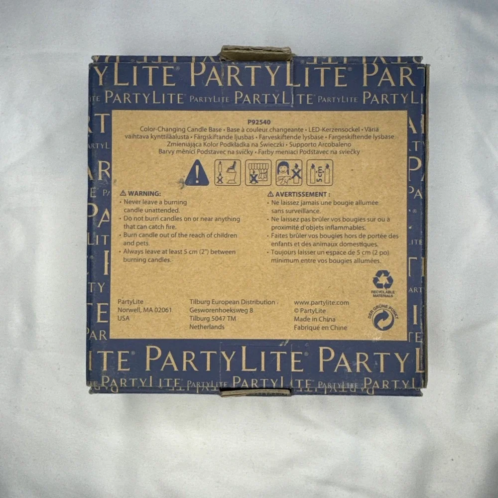 Partylite Color-Changing Candle Base P92540 - Picture 2 of 4